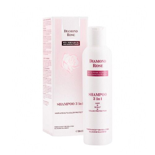 Shampoo 3 in 1 hair & scalp & color Diamond Rose 200ml