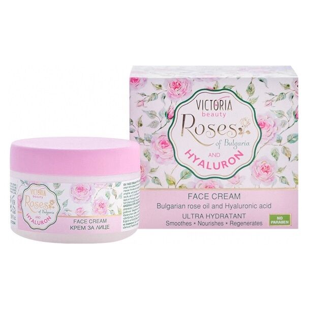 Face Cream with Rose Oil and Hyaluronic Acid 50 ml Face Cream with Rose Oil and Hyaluronic Acid 50 ml
